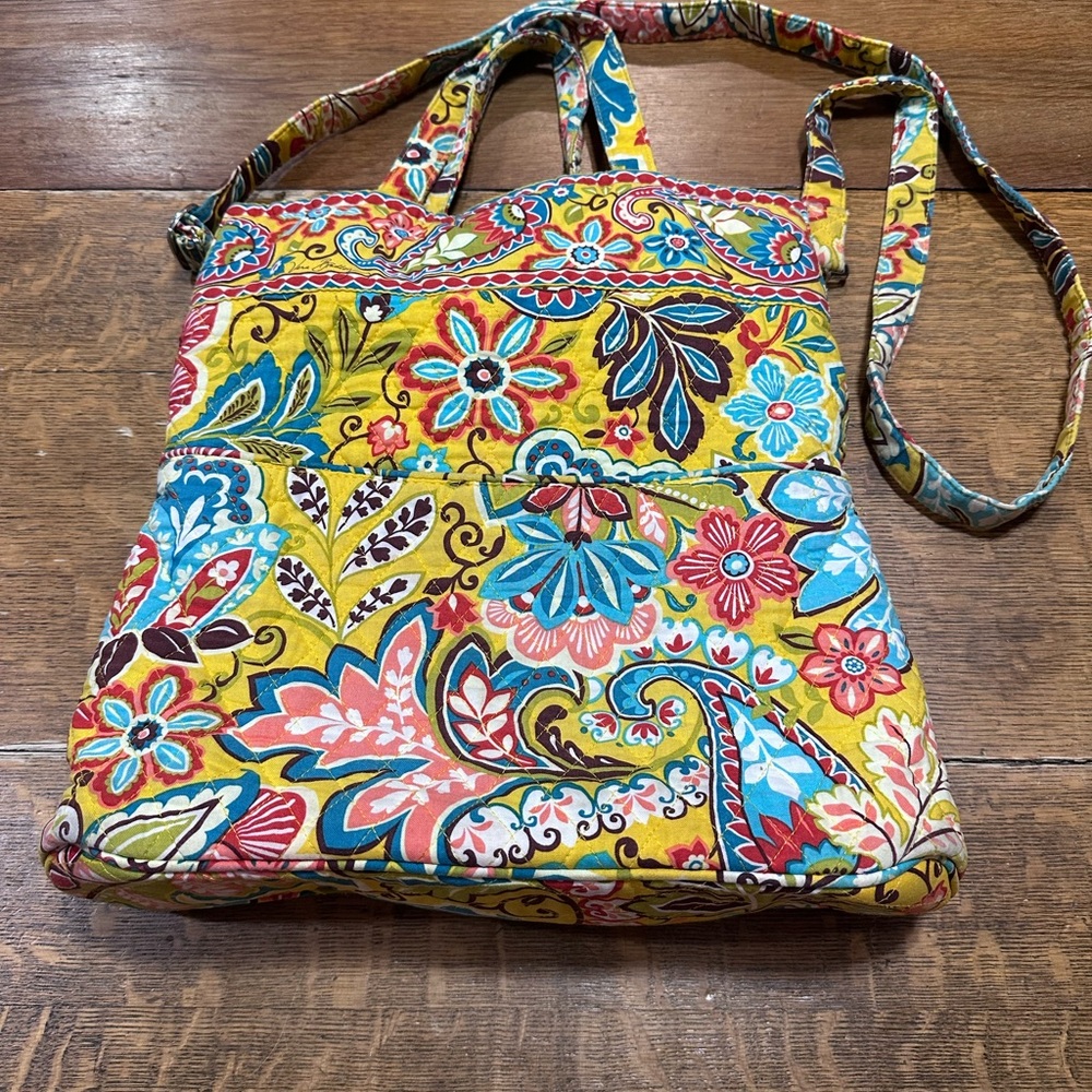 Vera Bradley‎ Retired Pattern Provencal Crossbody Tote Bag